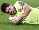 Is Barca's Suarez suffering from goalscoring curse?