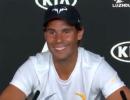 Nadal jokes as journo sleeps during press conference