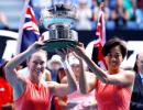 PHOTOS: Stosur-Zhang are Aus Open women's doubles champs