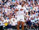 A look at Djokovic's five Wimbledon titles