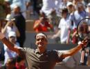 French Open PIX: Federer, Nadal waltz into last 8