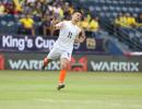 Chhetri scores in milestone match but India lose