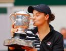 Barty wins maiden Grand Slam with French Open title