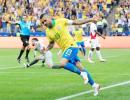 PIX: Classy Brazil crush Peru to reach Copa last eight