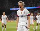 PICS: Rapinoe double takes US past France into semis