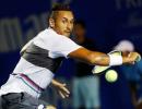 Tennis round-up: Kyrgios braves injuries to down Wawrinka