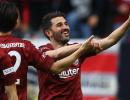 Football Extras: Villa scores first goal in Japan