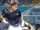 Ferrer stuns Zverev, Federer fights back; Osaka out