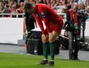 Euro: Ronaldo suffers injury as Serbia hold Portugal