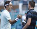 Miami: Federer, Anderson advance; Andreescu retires