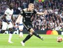 PICS: Van de Beek gives Ajax edge over Spurs in semis