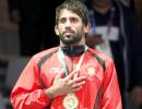 Bajrang Punia wins gold at Aliyev wrestling