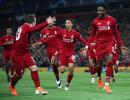 Liverpool stun Barca: Script greatest CL comebacks