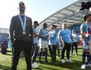 Manager Guardiola has no plans of quitting City