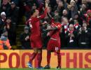 EPL PIX: Liverpool rout City to go eight points clear