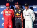 Verstappen takes pole at Brazilian Grand Prix