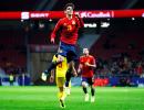 Euro qualifiers: Spain thrash Romania; Denmark through