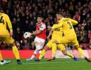 Europa PIX: Easy for Arsenal, Manchester Utd held