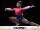 Biles rewrites history as US romp to fifth World title