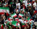 PIX: Iran thrill female fans amid Asian goal rush