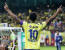 ISL: Ogbeche brace helps Blasters beat ATK in opener