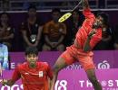 Sindhu, Saina exit; Satwik-Chirag in French Open SF