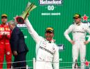 Hamilton wins in Mexico but must wait for sixth title