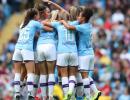 Record crowd watch City women win Manchester derby