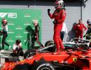 Leclerc sparks Ferrari celebrations with Italian GP win