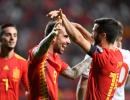 Euro qualifiers: Spain beat Faroe Islands, Italy win