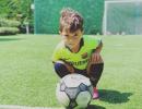 WATCH Mateo Messi: Like father, like son...