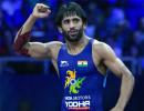 World C'Ships: Bajrang wins 3rd medal, Ravi bags first