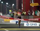 Chepngetich beats Doha heat to win midnight marathon