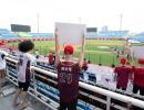 PIX: Baseball, soccer seasons get underway in Taiwan