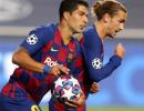 Suarez cuts Barca contract, agrees Atletico terms