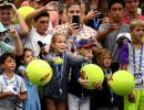 Sounds of silence greets players at US Open