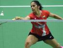 Saina storms into Malaysia Master quarters