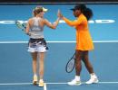 Tennis: Williams-Wozniacki advance in Auckland