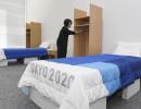 Tokyo 2020: Cardboard beds at Athletes Village