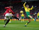 EPL: Man Utd rout Norwich, Southampton stun Leicester