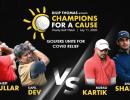 Kapil joins golfers, raises Rs 45 lakh for COVID-19