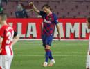 Rakitic rescues win for sluggish Barca