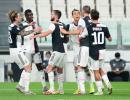 Soccer PIX: Juve run Lecce ragged; Sevilla held