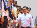 Can't risk health for sport: Sports Minister Rijiju