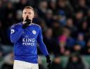 Vardy back among goals as Leicester rout Villa