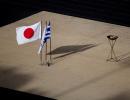 Tokyo Olympics handover ceremony down to bare bones