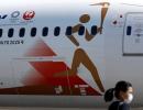 Plane leaves Japan to collect Olympic flame