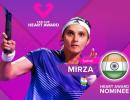 Sania Mirza nominated for Fed Cup Heart award