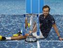 Medvedev rallies to claim ATP Finals title