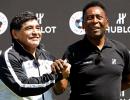 Pele mourns passing of Argentine great Maradona